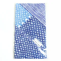 【新品タグ付き】ソウソウ SOUSOU ★伊勢木綿 てぬぐい ちびこはばおり まがさね せいわ 紺系　＊ｋ4513.3