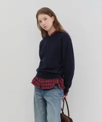 ダンスト カシミア クルーネック セーター ニット