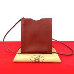 希少！エルメス サコ レザー 2WAY ショルダーバッグ トワルアッシュ 