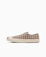★コンバース特価★CONVERSE JACK PURCELL US CHECK（コンバース　ジャックパーセル　ＵＳ　チェック）ベージュ25.0センチ