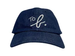 agnes b. (アニエスベー) キャップ 帽子 デニム  綿100％ ネイビー/009