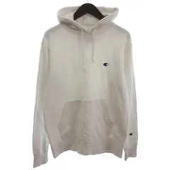 チャンピオン CHAMPION リバースウィーブ フーデッド スウェットシャツ パーカー C3-C118 白 ホワイト XL