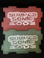 アートストーム SUMMERSONIC2003 SUMMERSONIC2003ブロックBANK(クリアレッド&クリアグリーン)