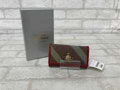 Vivienne Westwood ヴィヴィアンウエストウッド 356-02-93191 レディース チェック レッド キーケース 箱付き パテント エナメル