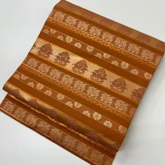 名古屋帯 正絹 上品な横断 煌めき 九寸 MA-1485