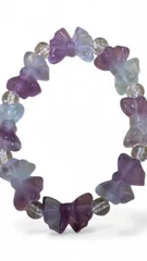 天然石　フローライト    ブレスレット