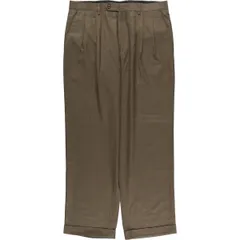 古着 ラルフローレン Ralph Lauren LAUREN ローレン ツータック スラックスパンツ メンズw34相当/eaa569117