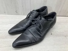 通年 BURBERRY BLACK LABEL バーバリーブラックレーベル ドレスシューズ 革靴 レースアップ ビジネスシューズ 26cm 黒