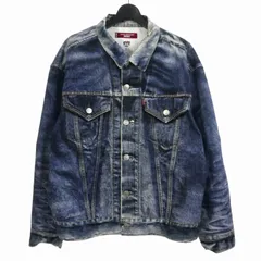 ジュンヤワタナベマン JUNYA WATANABE MAN × ベルベルジン BerBerJin × リーバイス Levi's 25SS コットンツイル インクジェットプリント S ブルー 青 WO-J911-100-1-2