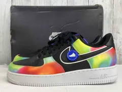 【鑑定済み】NIKE AIR FORCE 1 '07 スニーカー ナイキ エアフォース1 CK0840-001 'Tie-Dye Black' サイズ29.5㎝