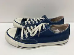 CONVERSE コンバース 80S USA製 あて布 スニ-カ- US7 ブルー