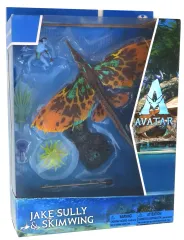 【中古】フィギュア ジェイク・サリー＆スキムウイング 「アバター：ウェイ・オブ・ウォーター」 ワールド・オブ・パンドラ アクションフィギュア