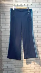 adidas アディダス トラックパンツ ジャージ サイズМ 青 ブルー 80s デサント社 スポーツ