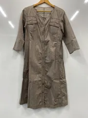 ピA82⚫︎INTELLECTION⚫︎インテレクション⚫︎レディース⚫︎ワンピース⚫︎ひざ丈ワンピース⚫︎ライトデニム⚫︎アウター⚫︎size40⚫︎グレー