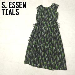 S.ESSENTIALSプリントワンピース サイズ38 - メルカリ