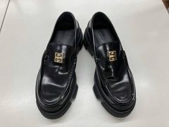 美品！！】GIVENCHY TERRA LOAFERS ブラック サイズ40 - メルカリ