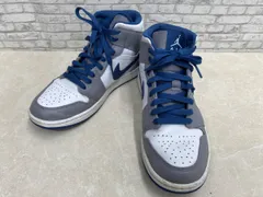 NIKEナイキ AIR JORDAN 1 MID エアジョーダン ミッド TRUE BLUE トゥルーブルー DQ8426-014 25.5cm