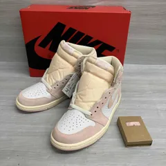 NIKE ナイキ Air Jordan 1 Retro High OG Washed Pink スニーカー ピンク×ホワイト 23.0cm 箱あり 代え紐付き タグ付き 美品