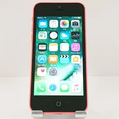 【デモ機】iPhone5c 16GB au ピンク 送料無料 本体 c15603