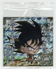 バンダイ 超戦士シールウエハース超/天下一の伝説 超9弾/2714163 孫悟空【劇R極】 19