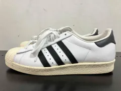 adidas アディダス SUPERSTAR 80s スーパースター スニーカー ホワイト 24cm
