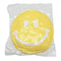 【新品】パーリーゲイツ クッション イエロー×白 ニコちゃん ノベルティ スマイルゴルフ PEARLY GATES