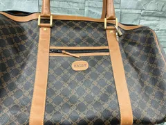 BALLY 2way／ブラウン ボストンバッグ