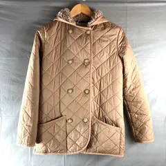 マッキントッシュ Mackintosh コート キルティングジャケット 裏ボア フード付き ロゴボタン 英国製 ベージュ 962288のサムネイル