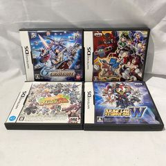 NintendoDS 닌텐도 DS 슈퍼 로봇 대전 W 무한의 프론티어 스파 로보 학원 SD 건담 G 제너레이션 크로스 드라이브 정리 판매 동작 미확인 W