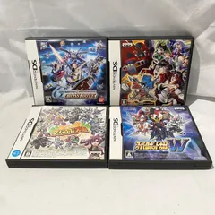 NintendoDS ニンテンドーDS スーパーロボット大戦W 無限のフロンティア スパロボ学園 SDガンダム Gジェネレーションクロスドライブ まとめ売り 動作未確認 W