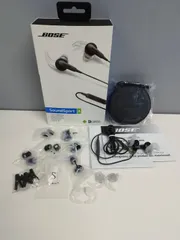 【良品】BOSE SoundSport in-ear headphones/有線イヤホン/チャコールブラック