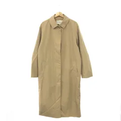 TODAYFUL トゥデイフル ステンカラーオーバーコート サイズ:38 ロング 12120001  コットンナイロン ベージュ レディース / 240001173067