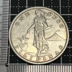 さ*e様 ⭐️希少⭐️1905年米領フィリピン 1ペソ 銀貨　【大型】 2025年最新】フィリピン 1ペソ銀貨の人気アイテム - メルカリ