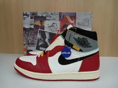 UNION ×NIKE ユニオン × ナイキ AIR JORDAN 1 RETRO HIGH OG エアジョーダン レトロハイ オージー HV8563-600 スニーカー 29 レッド 通年