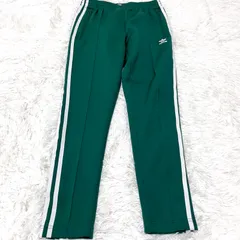 古着 adidas アディダス トラックパンツ グリーン スリーストライプス 2510-358
