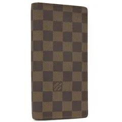 LOUIS VUITTON ポルトフォイユ ブラザ 二つ折り財布 ダミエ エベヌ Ｎ60017