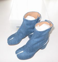 Maison Margiela マルジェラ　デニムタビブーツ　37 Maison Margiela マルジェラ デニムタビブーツ 37 - メルカリ