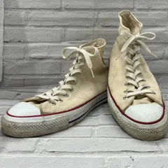 CONVERSE / コンバース / ALL STAR HI / 90s / USA製 / 生成り / 古着 / スニーカー / サイズ28.5cm(10) / ホワイト