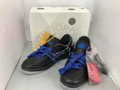 【鑑定済み】NIKE AIR JORDAN2 RETRO LOW SP ナイキ　エア　ジョーダン　スニーカー　ブラック　ブルー