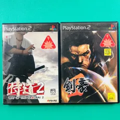 【2点セット】PS2 侍道2 WAY OF THE SAMURAI 剣豪2 KENGO2 プレイステーション2