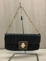 BALLY バリー レザーチェーンハンドバッグ ブラック 黒 レディース エレガント