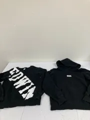 送料無料★EDWIN エドウィン★スウェットパーカー　スウェットトレーナー　２点セット★子供　キッズ　160 ブラック　#71125sbm