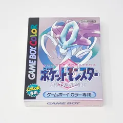 ポケットモンスター クリスタルバージョン ゲームボーイカラー専用 任天堂 箱・説明書あり