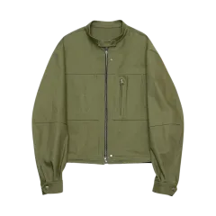 HALEINE９ アレンヌ カーペンター ウールジャケット オリーブ 1サイズ