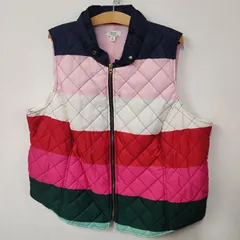 US古着 キルティングナイロンベスト アメリカレディース3Xサイズ