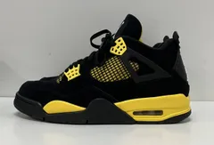 NIKE AIR JORDAN 4 RETRO サンダー ナイキ エア 2025年最新】air jordan 4 thunderの人気アイテム - メルカリ
