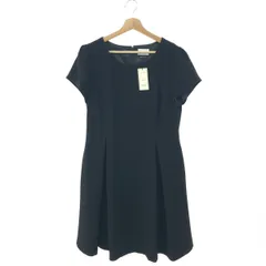 ef-de エフデ フレンチスリーブワンピース 大きいサイズ:15 フォーマル    ブラック レディース / 240001172518