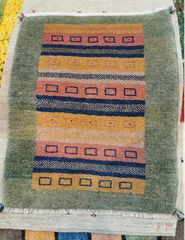 最高級カシュカイ ギャッベ ラグ/サイズ:84x134cm… .jem1 - メルカリ