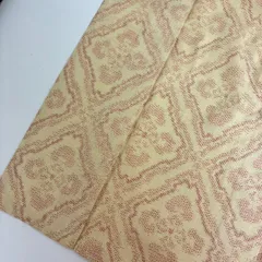 真綿紬 単衣 正絹 粋な絣 着物 MK-1532