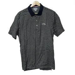 CALLAWAY(キャロウェイ) 半袖ポロシャツ サイズL メンズ - ダークネイビー×白 ボーダー/GOLF